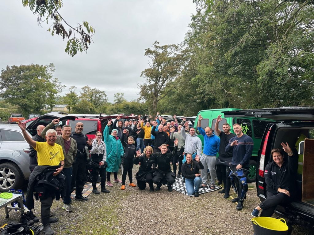 A group of us at Capernwray