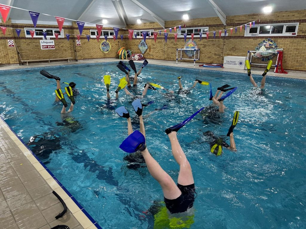 Our Scuba Club at LSST Priory Academy